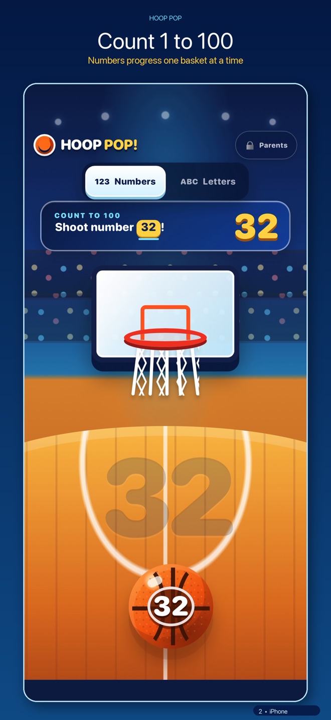 Numbers mode teaching counting from 1 to 100